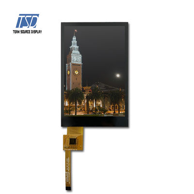 300 nitów 3,5-calowy wyświetlacz IPS TFT LCD 320x480 z interfejsem SPI RGB